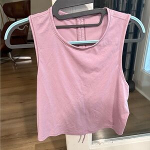 Lululemon cropped tank top size 6